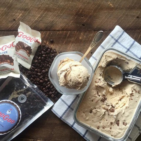 Coffee & Goo Goo Ice Cream