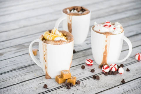 Now at the Dessert Bar: Hot Chocolate!